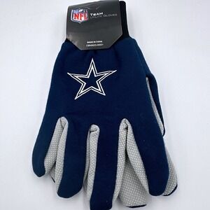 Dallas Cowboys NFL Team Gloves FOCO Team Logo Adult Unisex Cold Weather NEW